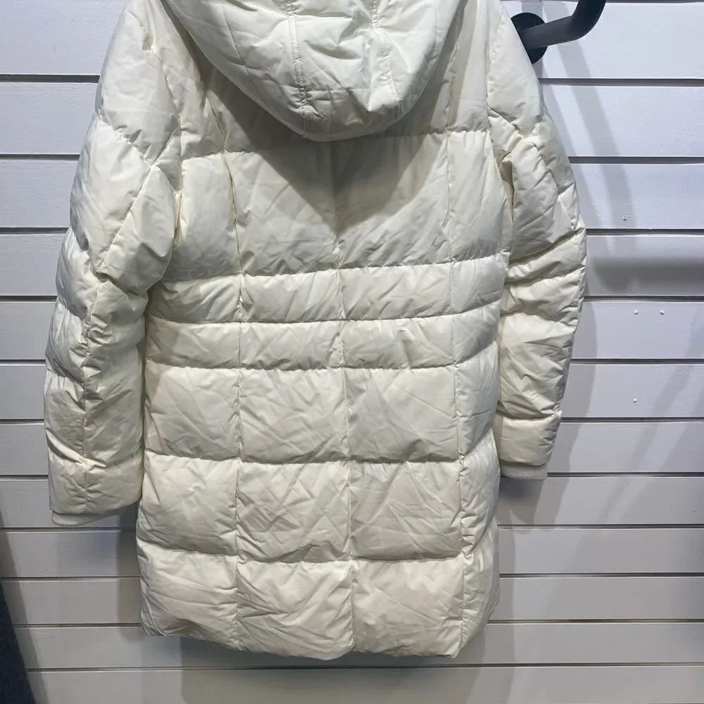 LANDS END Down Coat with Stretch - Picture 5 of 11